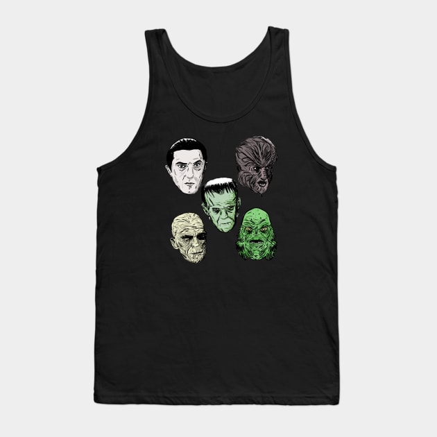 Universal Monsters Tank Top by Sbrown1521